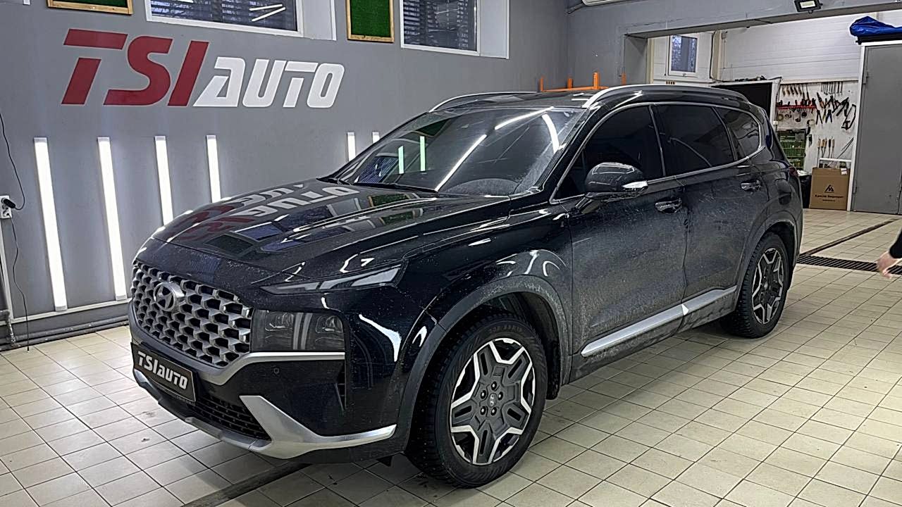 Hyundai Santa Fe шумоизоляция в пакете Комфорт Hyundai Santa Fe шумоизоляция в пакете Комфорт